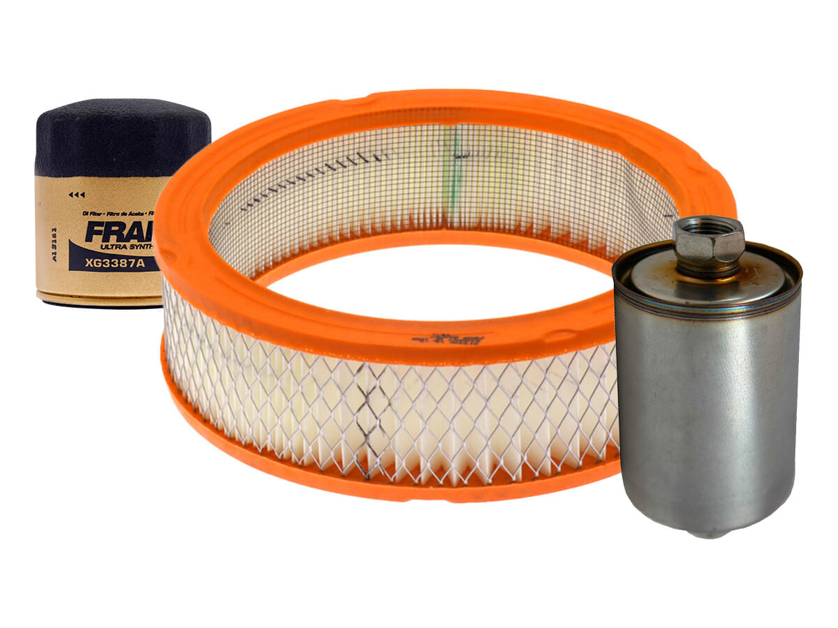 Kit De 3 Filtros Para Aceite Sintético