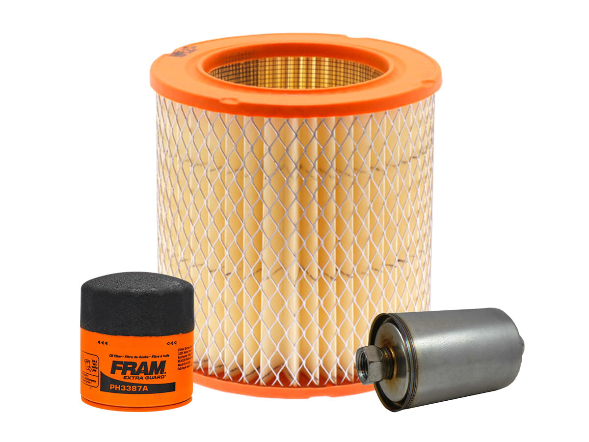 Kit De Filtro De Aire, Filtro De Aceite Y Filtro De Combustible (3 Piezas)