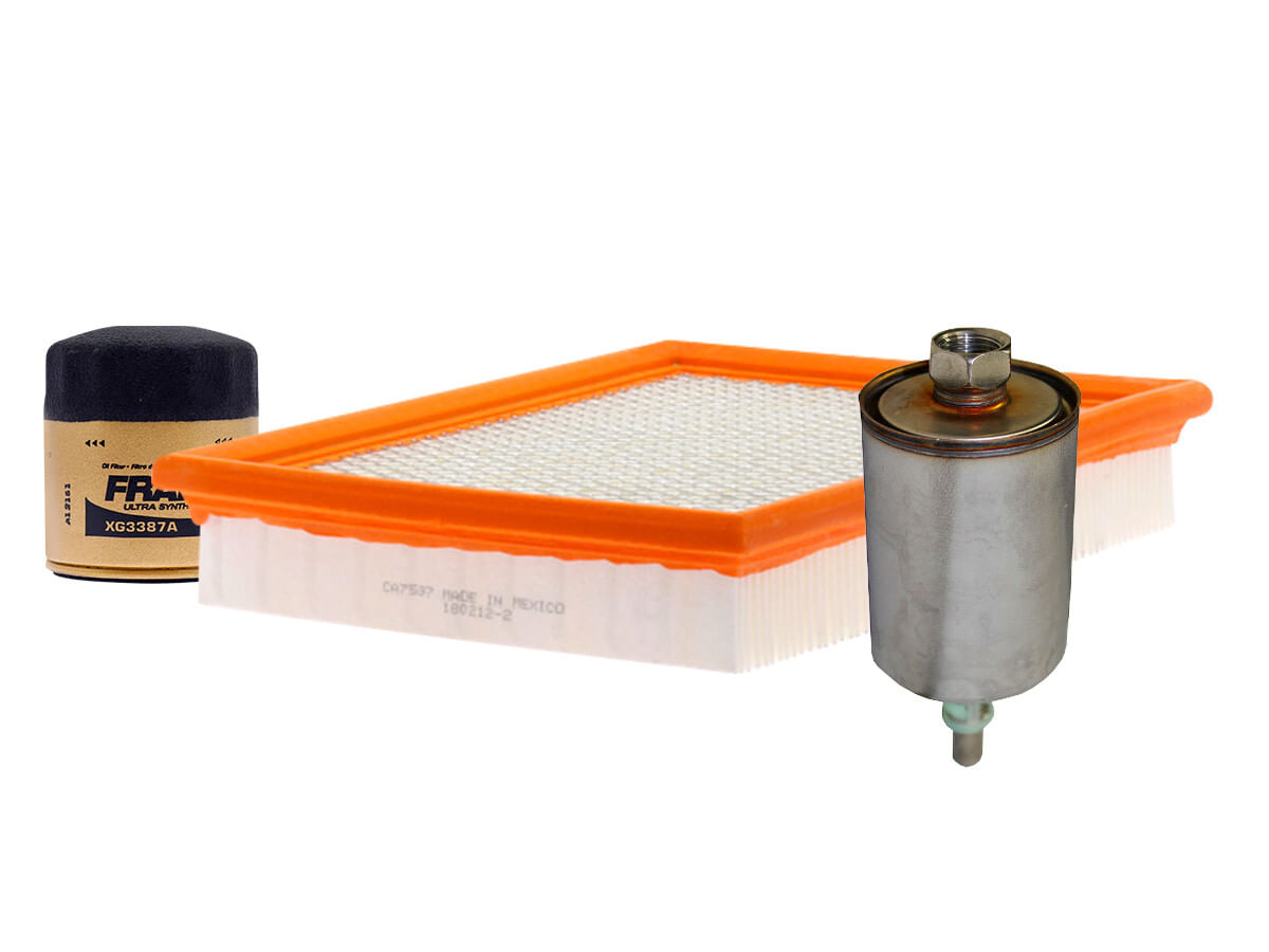 Kit De 3 Filtros Para Aceite Sintético