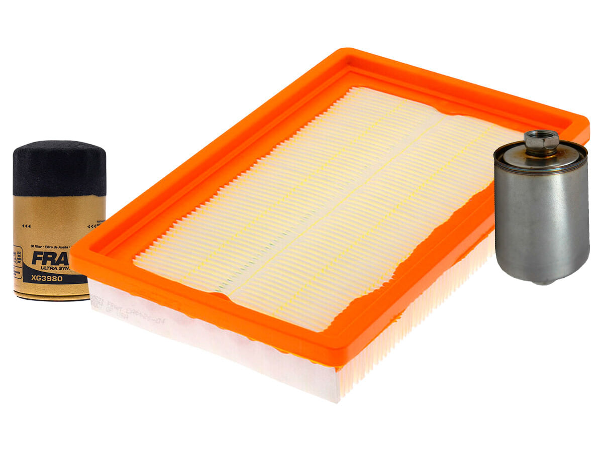 Kit De 3 Filtros Para Aceite Sintético
