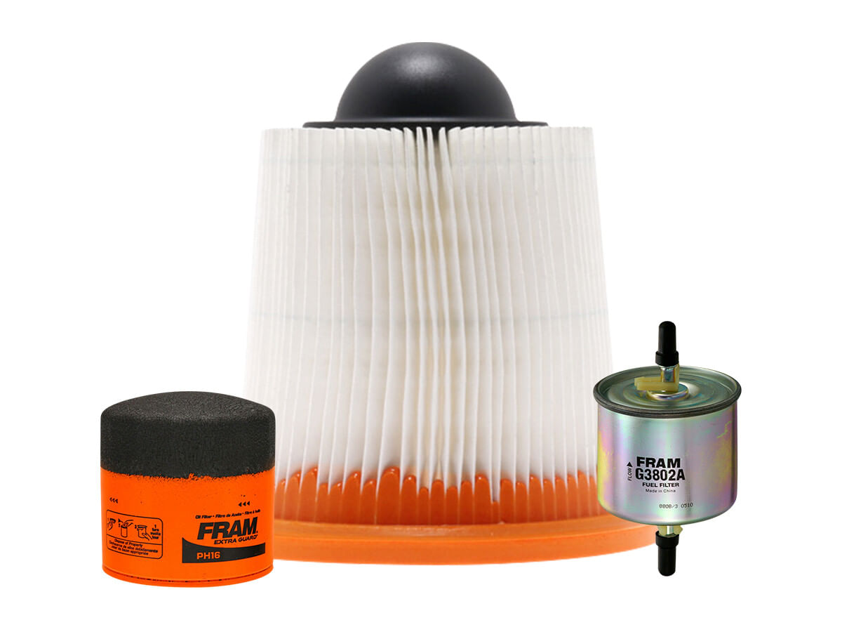 Kit De Filtro De Aire, Filtro De Aceite Y Filtro De Combustible (3 Piezas)