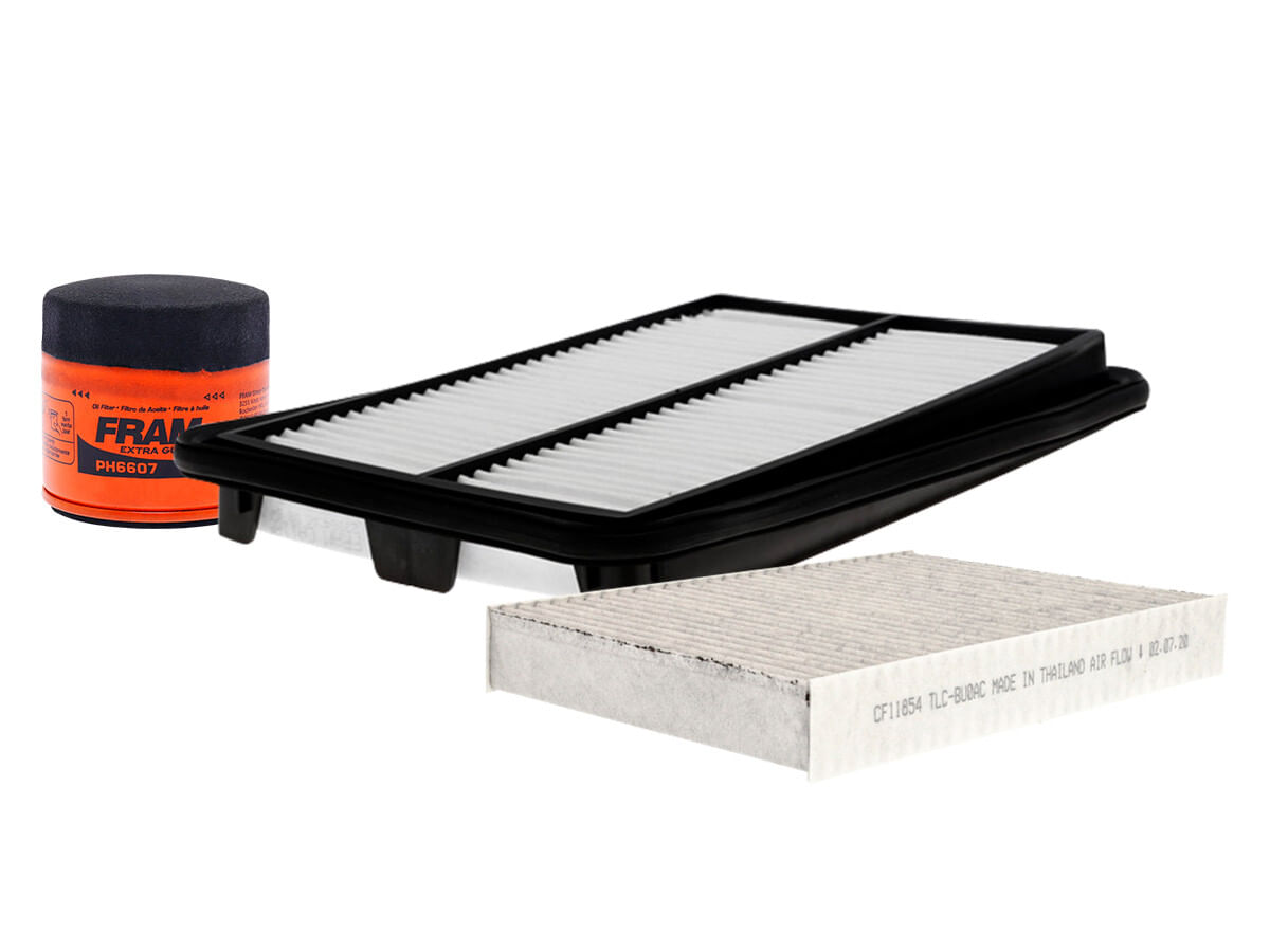 Kit De Filtro De Aire, Filtro De Aceite Y Filtro De Cabina (3 Piezas)