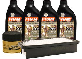 Kit De Aceite Sintético 5W30, Filtro De Aire Y Filtro Para Aceite Sintético (6 Piezas)
