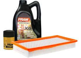 Kit De Aceite Sintético 5W30, Filtro De Aire Y Filtro Para Aceite Sintético (3 Piezas)