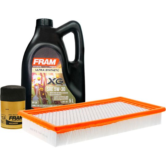 fram-kit-de-aceite-sintetico-5w30-filtro-de-aire-y-filtro-para-aceite-sintetico-3-piezas-ford-taurus-2008-2009-taurus-v6-3-5l-0