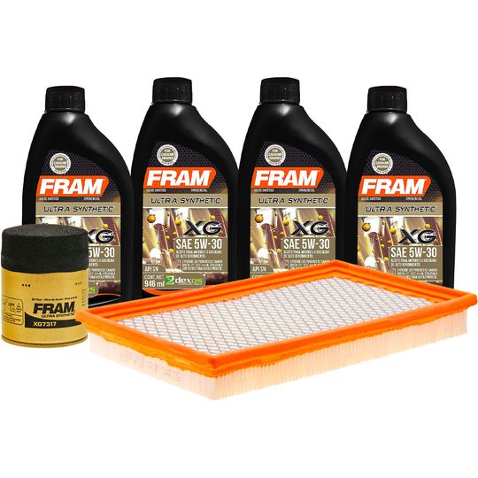 fram-kit-de-aceite-sintetico-5w30-filtro-de-aire-y-filtro-para-aceite-sintetico-6-piezas-nissan-pathfinder-2003-pathfinder-v6-3-5l-0