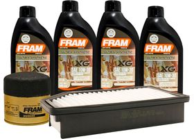 Kit De Aceite Sintético 10W30, Filtro De Aire Y Filtro Para Aceite Sintético (6 Piezas)