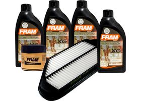Kit De Aceite Sintético 10W30, Filtro De Aire Y Filtro Para Aceite Sintético (6 Piezas)