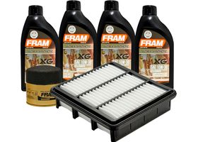 Kit De Aceite Sintético 10W30, Filtro De Aire Y Filtro Para Aceite Sintético (6 Piezas)