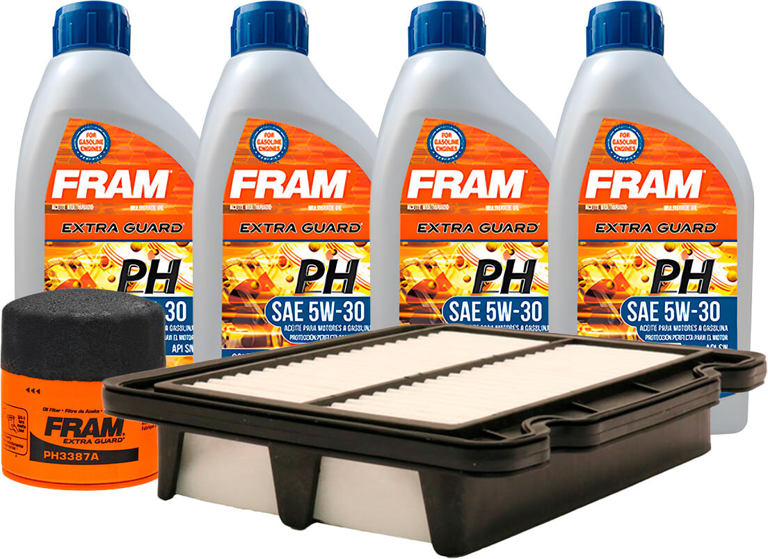 Kit De Aceite Mineral 5W30, Filtro De Aire Y Filtro De Aceite (6 Piezas)