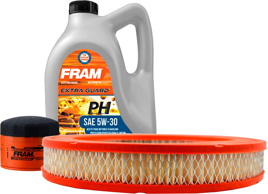 Kit De Aceite Mineral 5W30, Filtro De Aire Y Filtro De Aceite (3 Piezas)