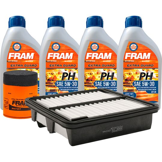 fram-kit-de-aceite-mineral-5w30-filtro-de-aire-y-filtro-de-aceite-6-piezas-honda-fit-2009-2014-fit-l4-1-5l-0