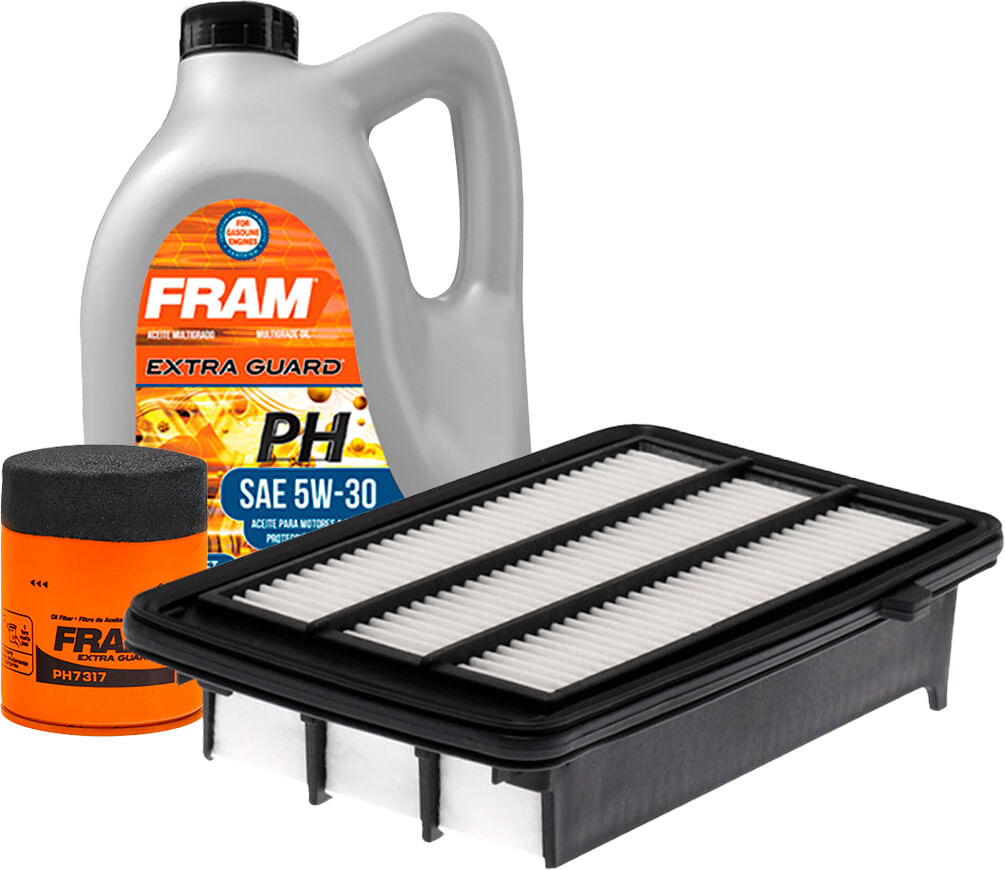Kit De Aceite Mineral 5W30, Filtro De Aire Y Filtro De Aceite (3 Piezas)