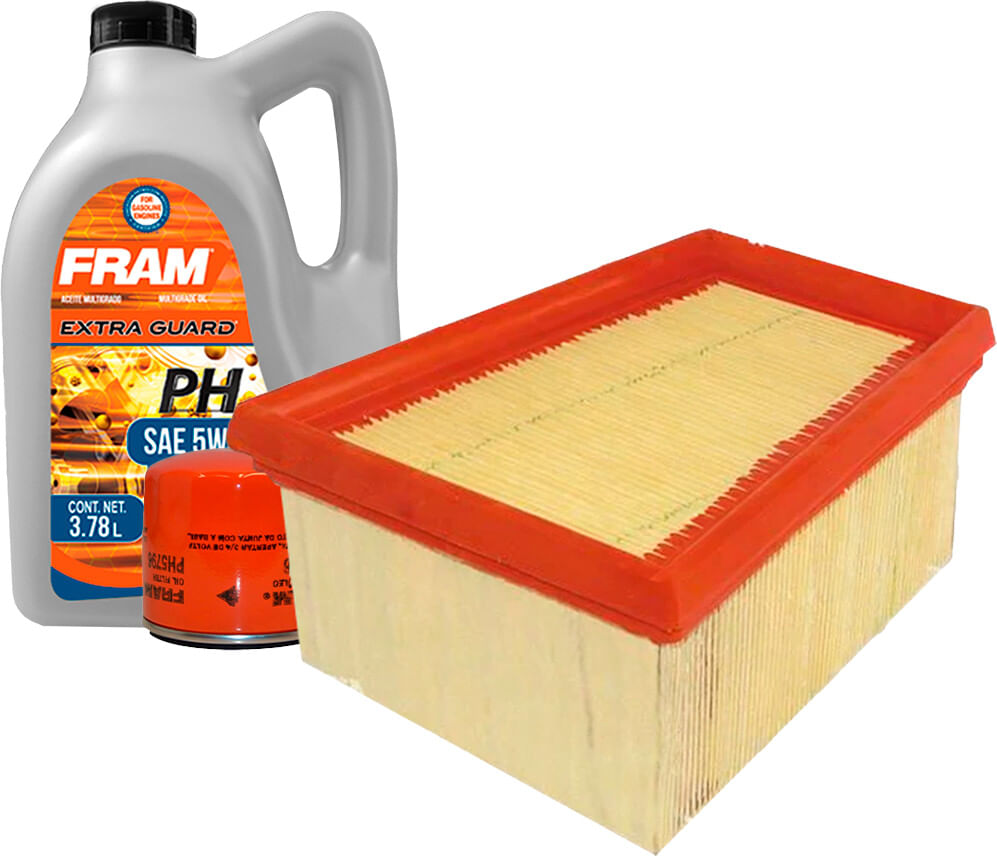 Kit De Aceite Mineral 5W30, Filtro De Aire Y Filtro De Aceite (3 Piezas)