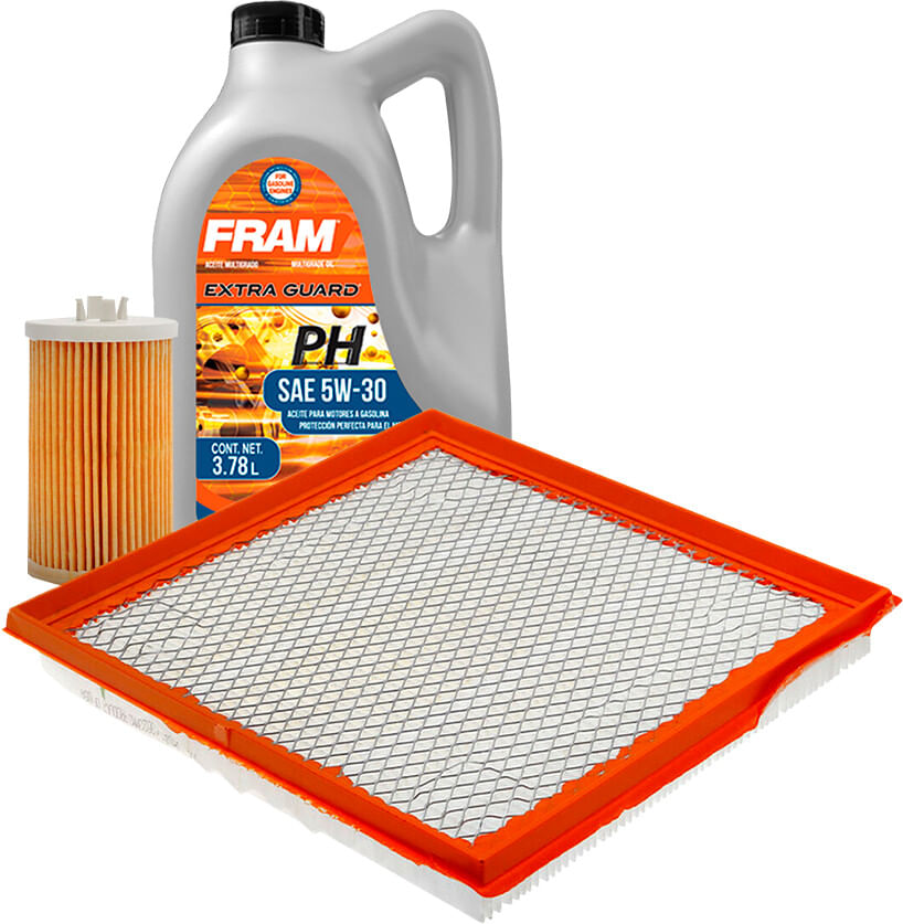 Kit De Aceite Mineral 5W30, Filtro De Aire Y Filtro De Aceite (3 Piezas)
