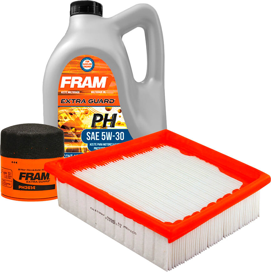 Kit De Aceite Mineral 5W30, Filtro De Aire Y Filtro De Aceite (3 Piezas)