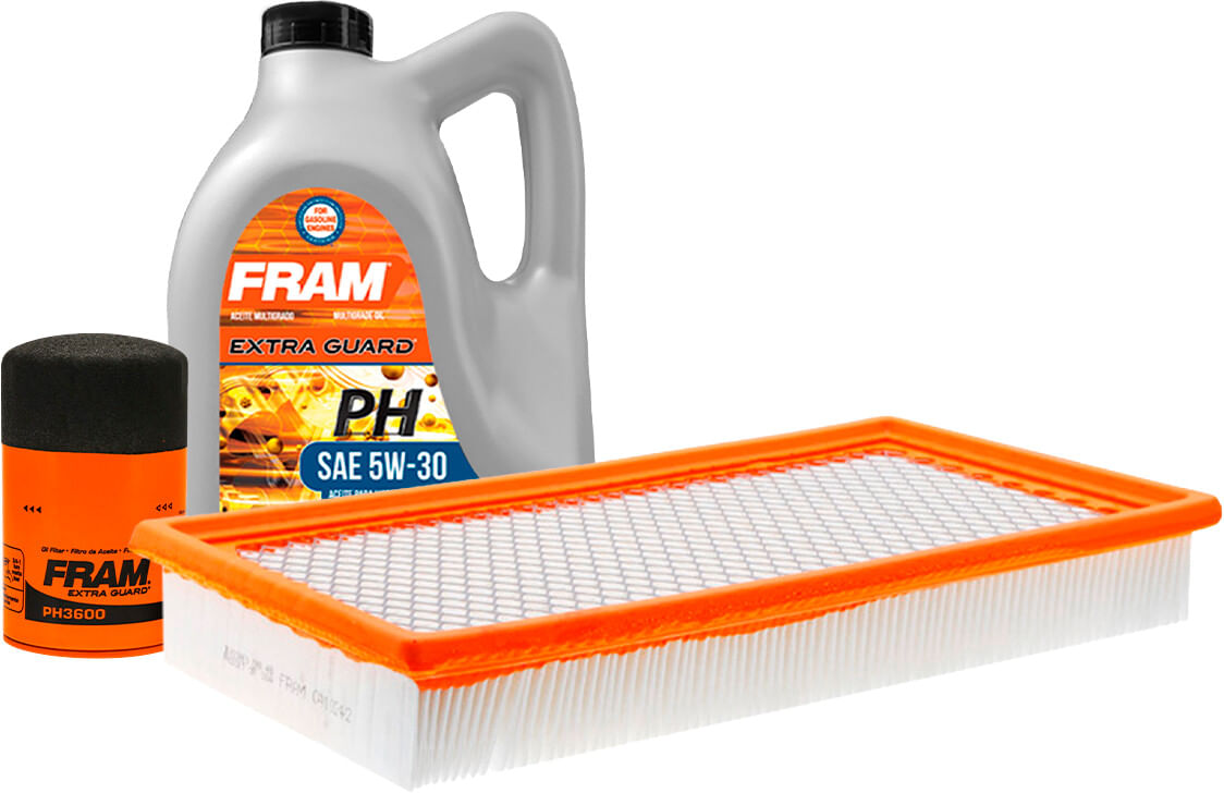 Kit De Aceite Mineral 5W30, Filtro De Aire Y Filtro De Aceite (3 Piezas)