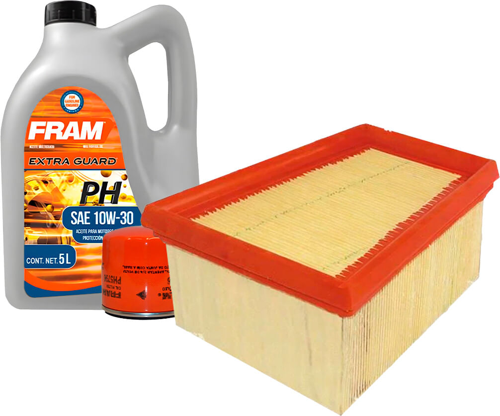 Kit De Aceite Mineral 10W30, Filtro De Aire Y Filtro De Aceite (3 Piezas)