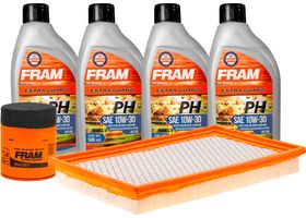 Kit De Aceite Mineral 10W30, Filtro De Aire Y Filtro De Aceite (6 Piezas)