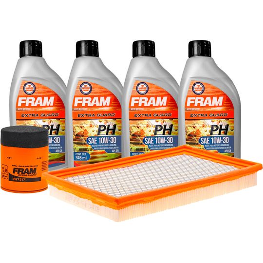 fram-kit-de-aceite-mineral-10w30-filtro-de-aire-y-filtro-de-aceite-6-piezas-nissan-pathfinder-2003-pathfinder-v6-3-5l-0