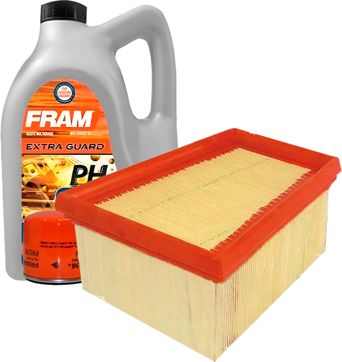 Kit De Aceite Mineral 15W40, Filtro De Aire Y Filtro De Aceite (3 Piezas)