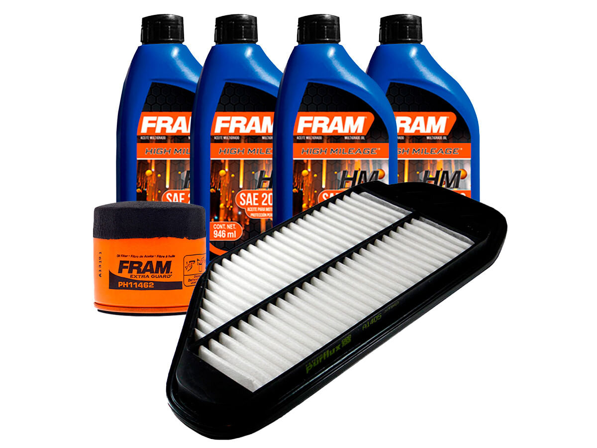 Kit De Aceite Mineral 20W50, Filtro De Aire Y Filtro De Aceite (6 Piezas)