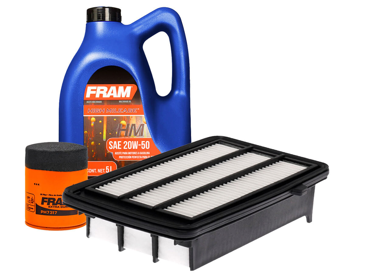 Kit De Aceite Mineral 20W50, Filtro De Aire Y Filtro De Aceite (3 Piezas)