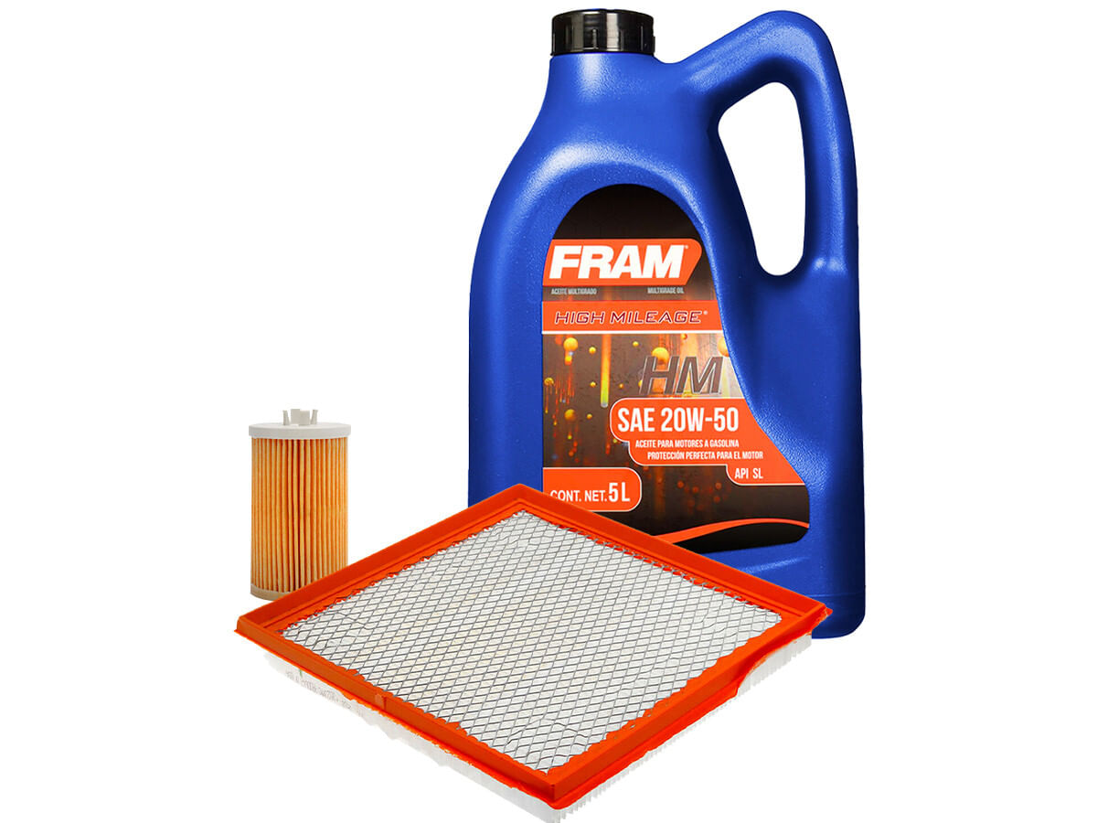 Kit De Aceite Mineral 20W50, Filtro De Aire Y Filtro De Aceite (3 Piezas)