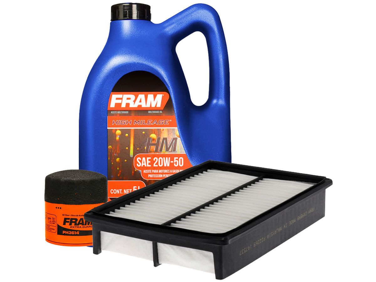 Kit De Aceite Mineral 20W50, Filtro De Aire Y Filtro De Aceite (3 Piezas)