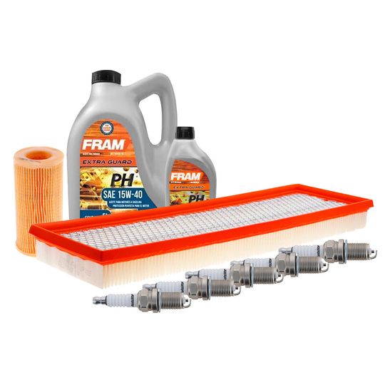 fram-autolite-kit-de-afinacion-con-aceite-15w40-mineral-bujias-cobre-y-filtros-de-aceite-aire-9-piezas-volkswagen-beetle-2012-2014-beetle-l5-2-5l-0