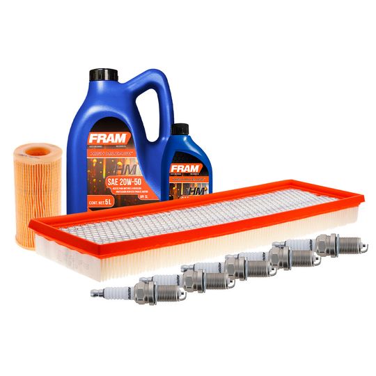 fram-autolite-kit-de-afinacion-con-aceite-20w50-mineral-bujias-cobre-y-filtros-de-aceite-aire-9-piezas-volkswagen-beetle-2012-2014-beetle-l5-2-5l-0