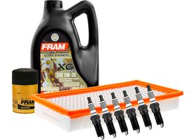 Kit De Afinación Con Aceite 5W30 Sintético, Bujías Platino Y Filtros De Aceite Aire (9 Piezas)