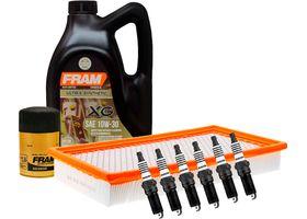 Kit De Afinación Con Aceite 10W30 Sintético, Bujías Platino Y Filtros De Aceite Aire (9 Piezas)