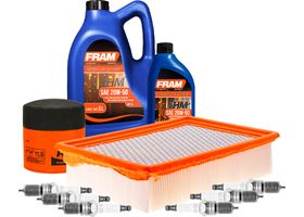 Kit De Afinación Con Aceite 20W50 Mineral, Bujías Iridio Y Filtros De Aceite Aire (10 Piezas)