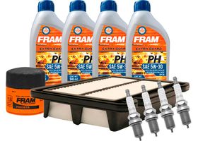 Kit De Afinación Con Aceite 5W30 Mineral, Bujías Iridio Y Filtros De Aceite Aire (10 Piezas)