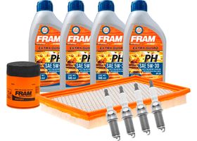 Kit De Afinación Con Aceite 5W30 Mineral, Bujías Iridio Y Filtros De Aceite Aire (10 Piezas)