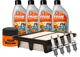 Kit De Afinación Con Aceite 10W30 Mineral, Bujías Iridio Y Filtros De Aceite Aire (10 Piezas)