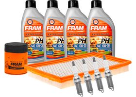 Kit De Afinación Con Aceite 10W30 Mineral, Bujías Iridio Y Filtros De Aceite Aire (10 Piezas)