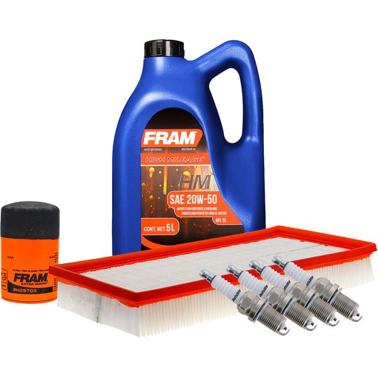 fram-autolite-kit-de-afinacion-con-aceite-20w50-mineral-bujias-cobre-y-filtros-de-aceite-aire-7-piezas-volkswagen-golf-2007-2010-golf-city-l4-2-0l-0