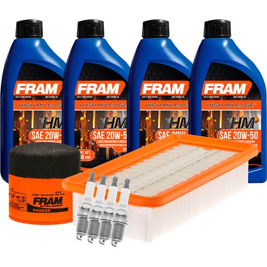fram-autolite-kit-de-afinacion-con-aceite-20w50-mineral-bujias-cobre-y-filtros-de-aceite-aire-10-piezas-kia-rio-2006-2008-rio-l4-1-6l-0
