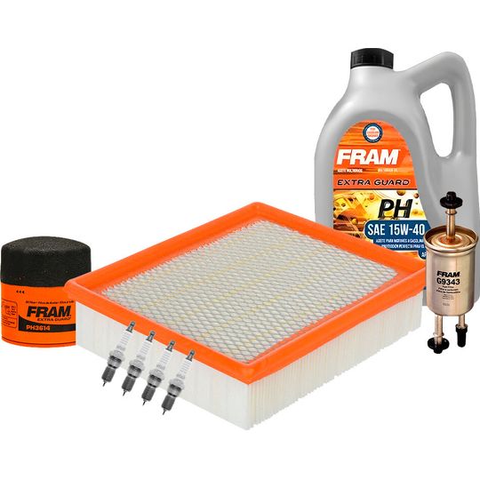 fram-autolite-kit-de-afinacion-con-aceite-15w40-mineral-bujias-platino-y-filtros-de-aceite-aire-gasolina-8-piezas-mazda-b2300-2004-b2300-l4-2-3l-0