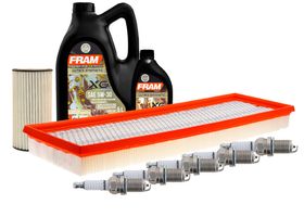 Kit De Afinación Con Aceite 5W30 Sintético, Bujías Cobre Y Filtros De Aceite Aire (9 Piezas)