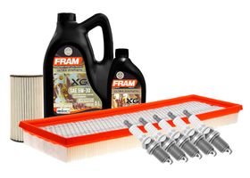 Kit De Afinación Con Aceite 5W30 Sintético, Bujías Iridio Y Filtros De Aceite Aire (9 Piezas)