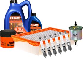 Kit De Afinación Con Aceite 20W50 Mineral, Bujías Iridio Y Filtros De Aceite Aire Gasolina (11 Piezas)