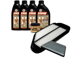 Kit De Aceite Sintético 5W30, Filtro De Aire, Filtro Para Aceite Sintético Y Filtro De Cabina (7 Piezas)