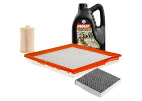 Kit De Aceite Sintético 5W30, Filtro De Aire, Filtro Para Aceite Sintético Y Filtro De Cabina (4 Piezas)