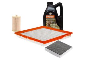Kit De Aceite Sintético 10W30, Filtro De Aire, Filtro Para Aceite Sintético Y Filtro De Cabina (4 Piezas)