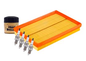 Kit De Bujías Cobre, Filtro De Aire Y Filtro Para Aceite Sintético (6 Piezas)