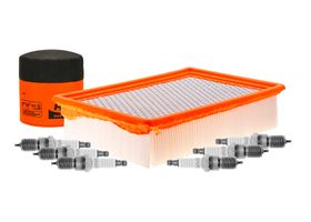 Kit De Bujías Platino, Filtro De Aire Y Filtro De Aceite (8 Piezas)