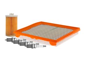 Kit De Bujías Iridio, Filtro De Aire Y Filtro De Aceite (6 Piezas)